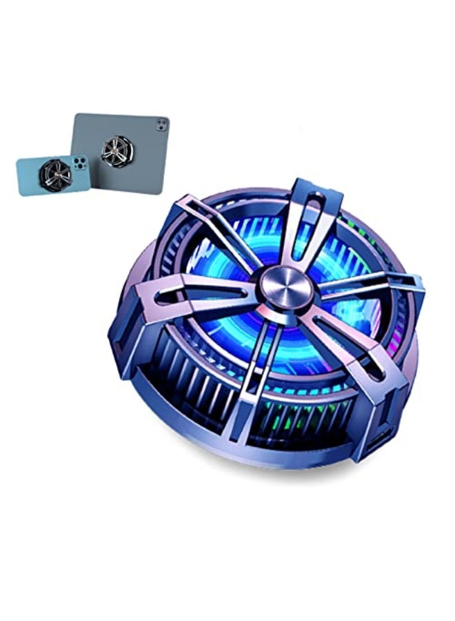 Mobile Phone Cooler for Magsafe, Game Cooler Fan for PUBG, Designed for iPhone 12/13 Series, Live Streaming and Vlog, Semiconductor Heatsink Without Noise for iOS and for Android, for ipad and Tablet - Image 1