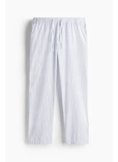 اتش اند ام Relaxed Fit Poplin trousers