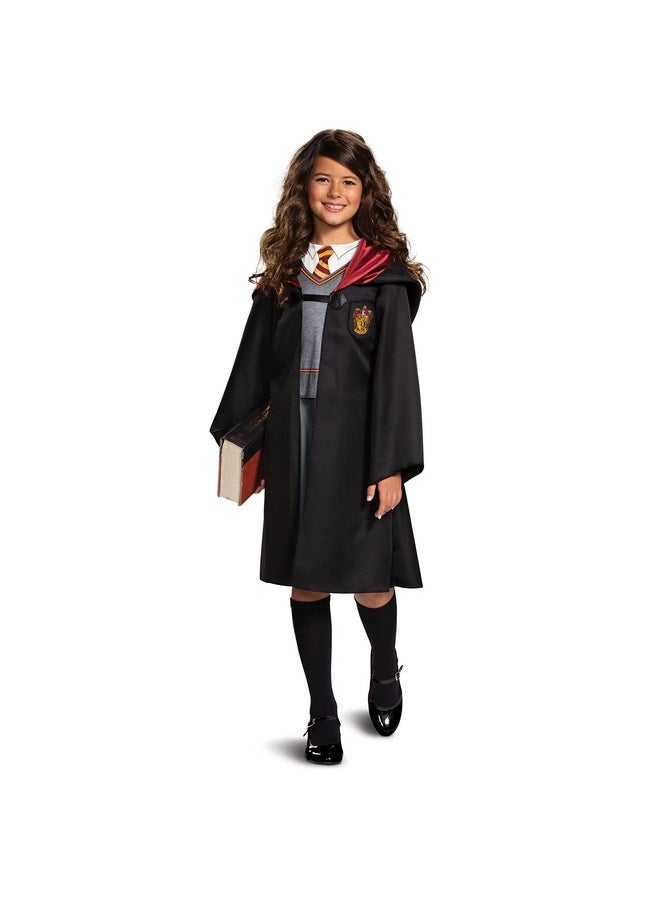 Disguise - Harry Potter Hermione Granger Classic Girls Costume, Black & Red, Kids Size Large (10-12) - Image 1