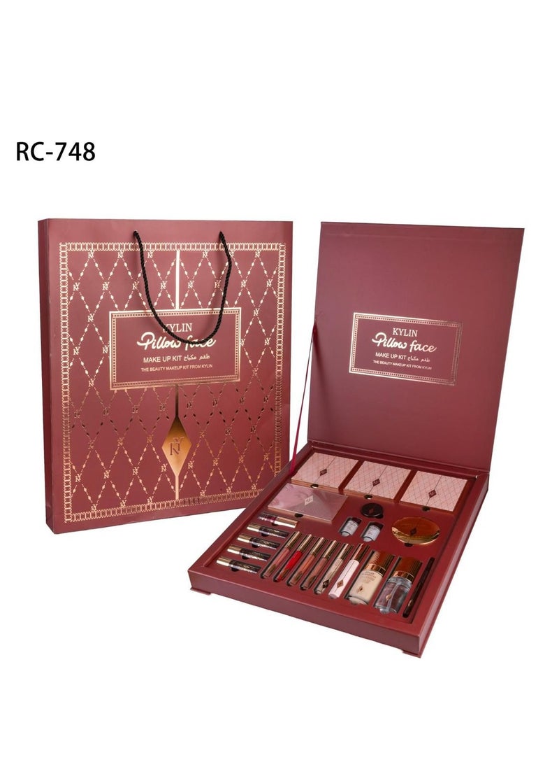 KYLIN KILIN Make Up Kit All Cosmetic Products In One Box A Style Worth Showing Off I Love You Beautiful  - Image 1