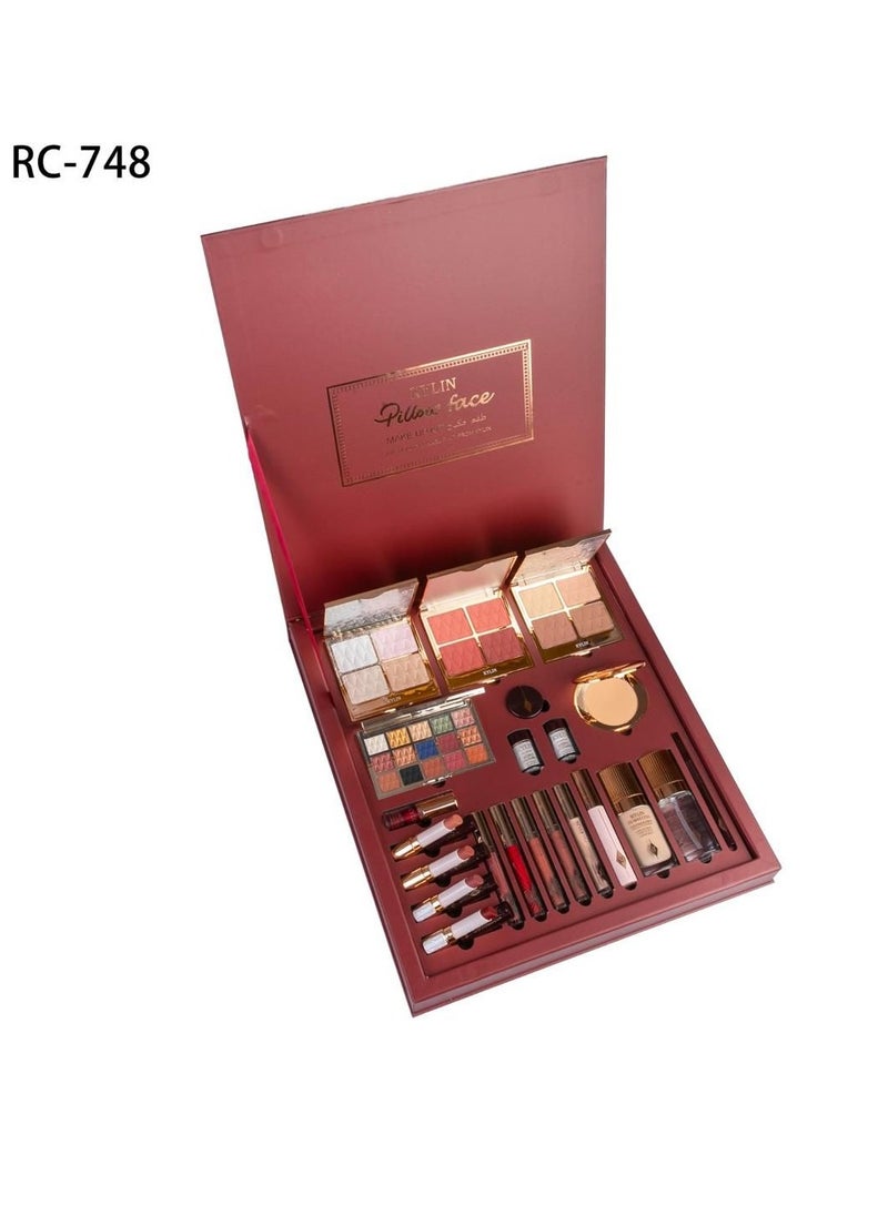 KYLIN KILIN Make Up Kit All Cosmetic Products In One Box A Style Worth Showing Off I Love You Beautiful  - Image 2