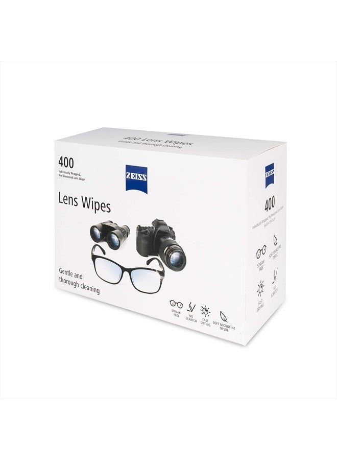 Zeiss Pre-Moistened Alcohol Wipes, Glasses Cleaner, 400 Count - Image 2