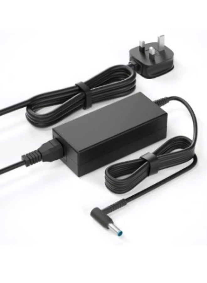 Terabyte Replacement 65W HP Laptop Charger, Ac Adapter for HP Pavilion, HP EliteBook, HP Spectre, HP Envy, HP Chromebook, HP ProBook, HP Stream, HP 250 G6, 255 G7 and More(4.5 X 3mm) - Image 1