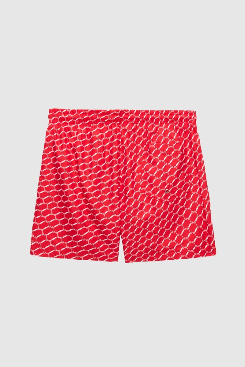 twn Regular Fit Red Printed Shorts Swimsuit 0EC62AP33613M  - Image 3