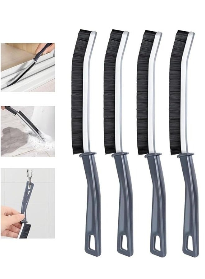 4قطع فرشاة متعددة الوظائف لتنظيف الفجوات وتنظيف الشقوق ذات الشعيرات الصلبة - Image 1