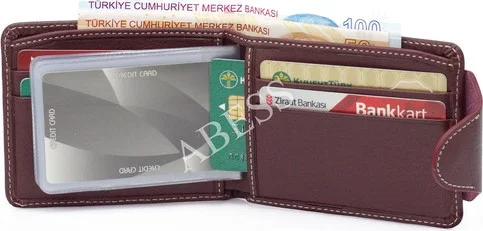 ابيس Card Holder Wallet , Genuine Leather Quality Men's Wallet Card Holder