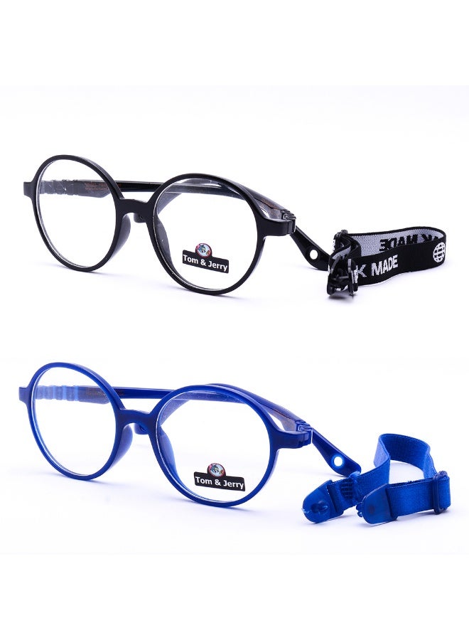 Two pairs of silicone children's prescription glasses, excellent quality - in wonderful colors - Image 1