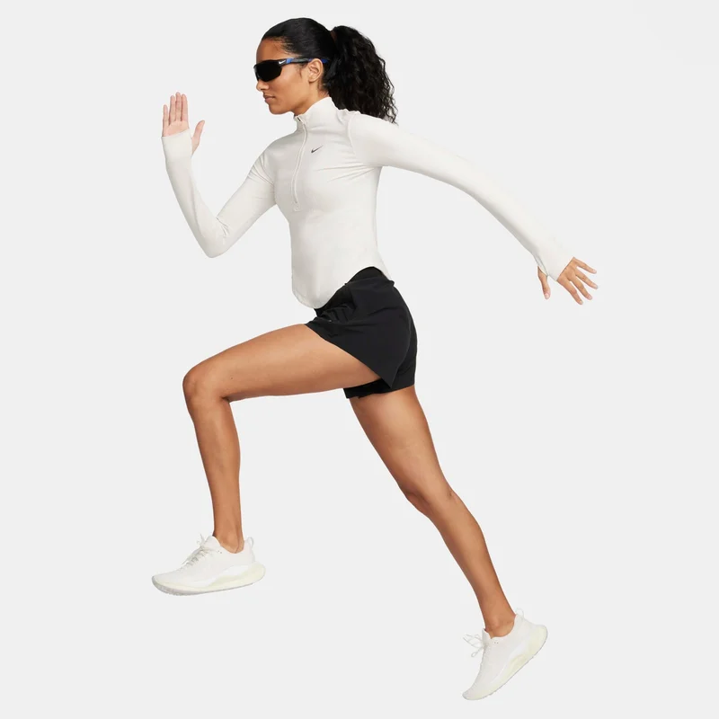 Nike White Women's Running Division Dri-FIT ADV 1/2-Zip Mid Layer for Women | Best Price UAE