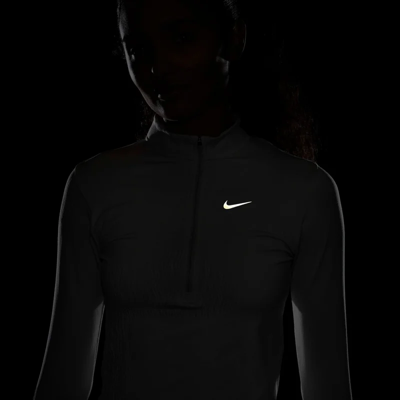 Nike White Women's Running Division Dri-FIT ADV 1/2-Zip Mid Layer for Women | Best Price UAE