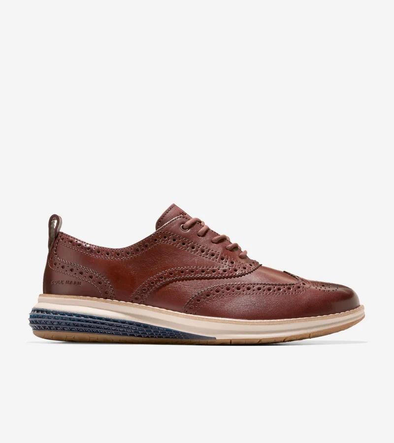 COLE HAAN Mens OriginalGrand Energyweave Wingtip Oxfords