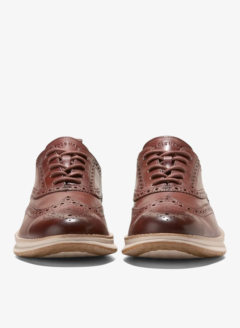 كول هان أحذية أوكسفورد رجالية أصلية غراند إينرجي ويڤ وينج تيب