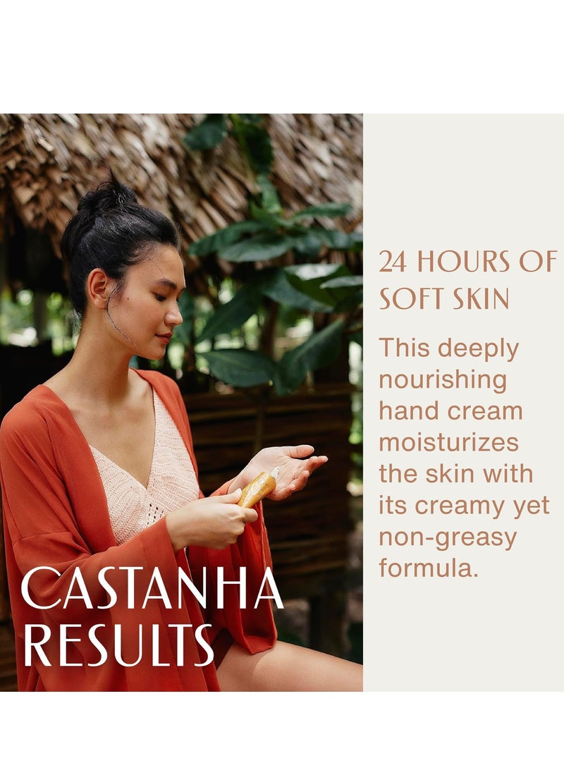 Natura - natura - Ekos Castanha (Brazil Nut) Hand Cream - Anti-Dryness Hand Balm - 24-Hour Deep Hydration Skin Moisturizer - Vegan Skin Care - Brazilian Beauty Secrets - Self Care & Body Care - 2.6oz (75g) - Image 1