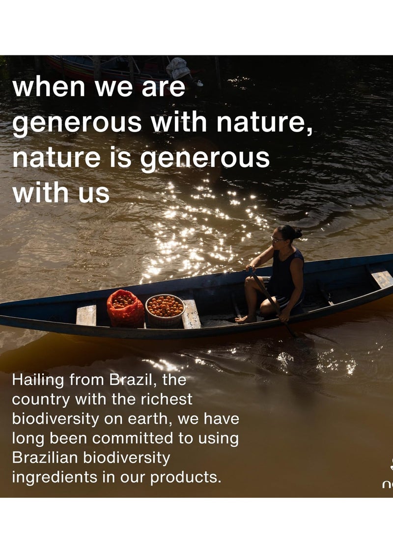 Natura - natura - Ekos Castanha (Brazil Nut) Hand Cream - Anti-Dryness Hand Balm - 24-Hour Deep Hydration Skin Moisturizer - Vegan Skin Care - Brazilian Beauty Secrets - Self Care & Body Care - 2.6oz (75g) - Image 1
