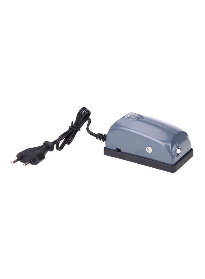 Generic Aquarium Oxygen Air Pump Grey/Black 