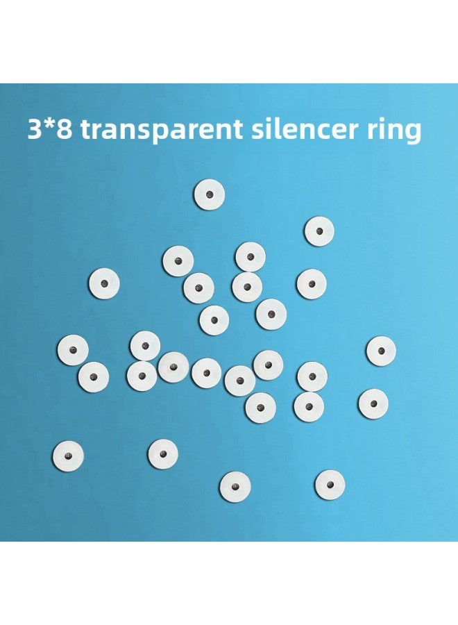 Mechanical Keyboard Silencer Ring Noise Reduction Shock Absorbing Ring Tea Shaft Vibration Reduction Silicone Ring Red Shaft Shortening Key Range Silencer Pad Silencer 