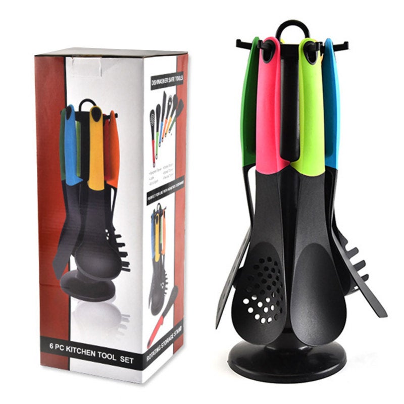 Kitchen Utensils Set 6Pcs Nylon Cooking Utensils Kitchen Gadgets Cookware Set Kitchen Tool Set Kitchenware Set - Image 2