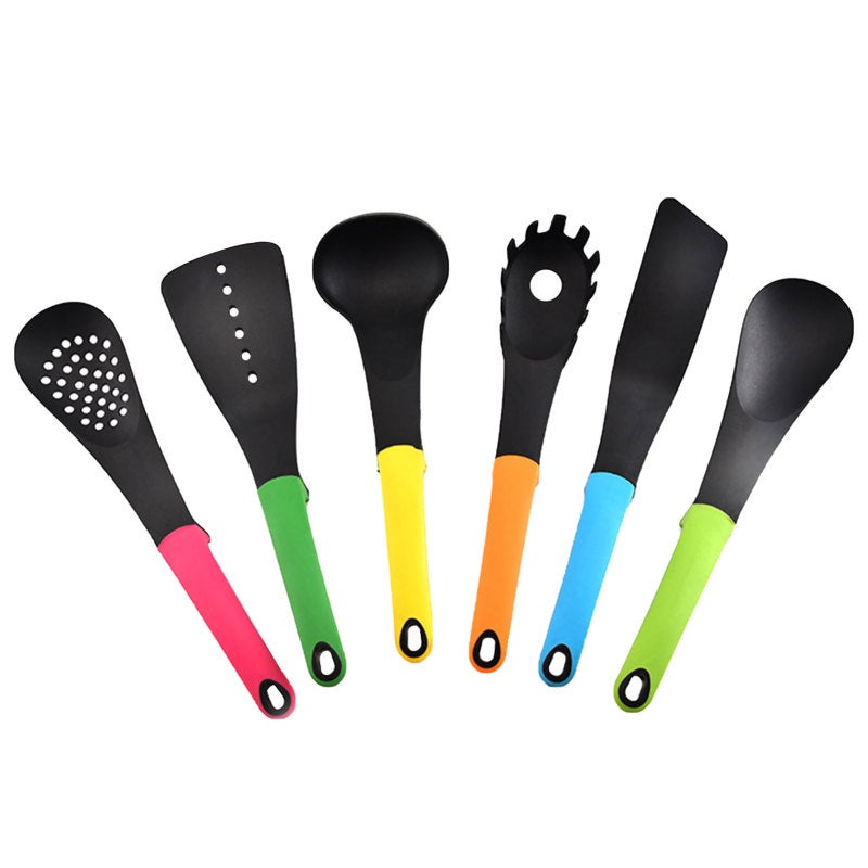 Kitchen Utensils Set 6Pcs Nylon Cooking Utensils Kitchen Gadgets Cookware Set Kitchen Tool Set Kitchenware Set - Image 1