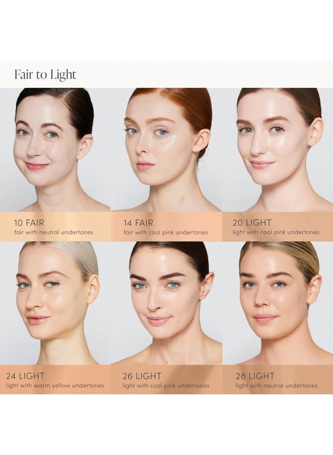 Jane Iredale Skintuition SPF 30 Radiance-Boosting Liquid Foundation 24 Light - Image 5