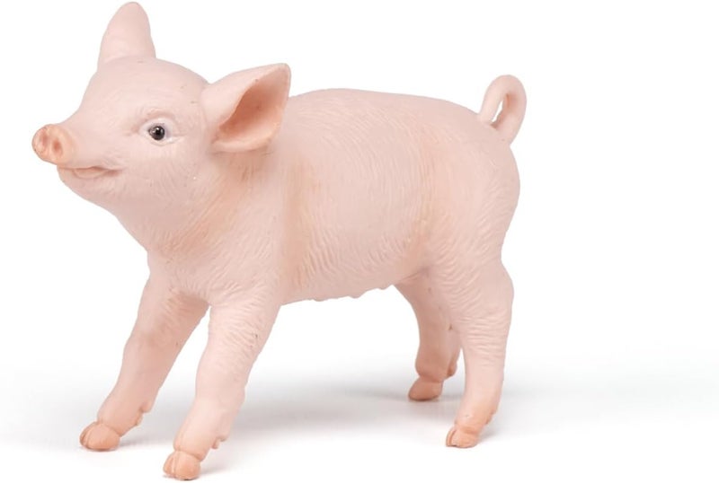 Papo HandPainted Figurine Farmyard Friends Female Piglet 51136 Collectible for Children Suitable for Boys and Girls from 3 Years Old Pink - Image 4