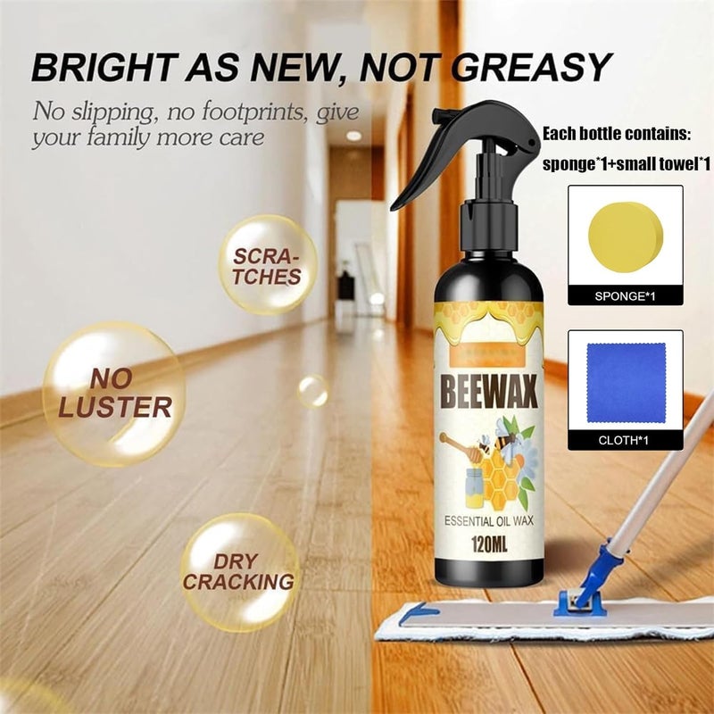 klarako Beeswax Spray Furniture Polish, The Original Beeswax Spray，Furniture Polish Spray Home care set (2PCS) - Image 2