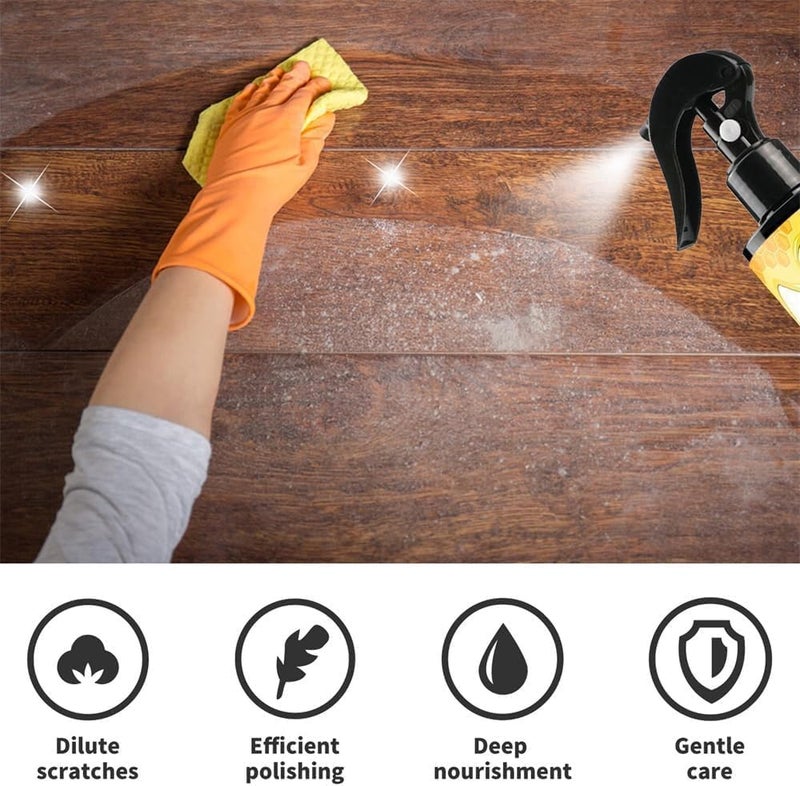 klarako Beeswax Spray Furniture Polish, The Original Beeswax Spray，Furniture Polish Spray Home care set (2PCS) - Image 4