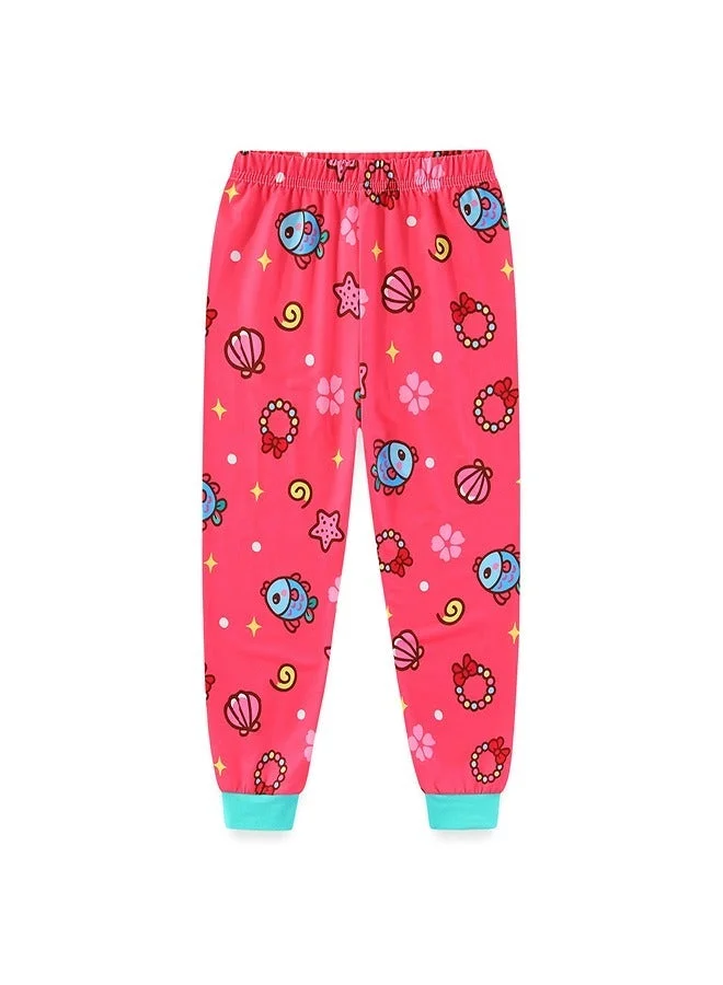 بيبي كلو Cute Mermaid Glow in the Dark Pajama Set for Girls