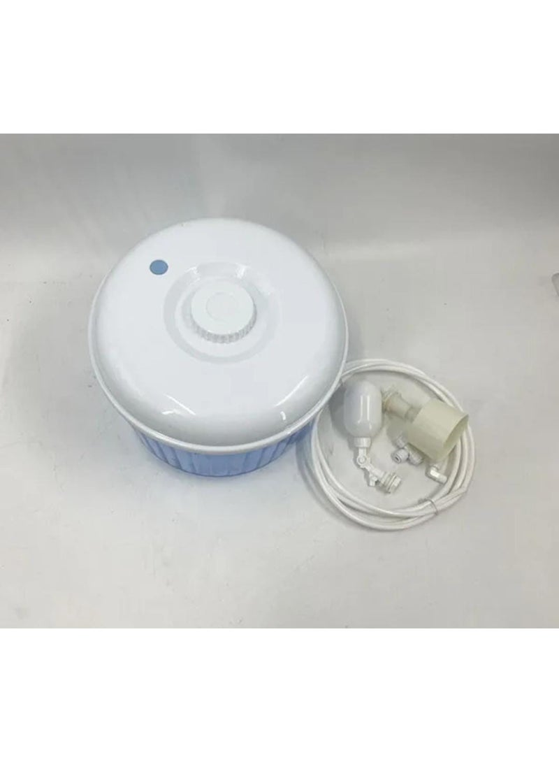 8L Water Dispenser Plastic Jar with Float Valve, RO tank, Leakproof Water Bottle for Home & Office Use | Water Dispenser Pot, Blue, White - Image 4