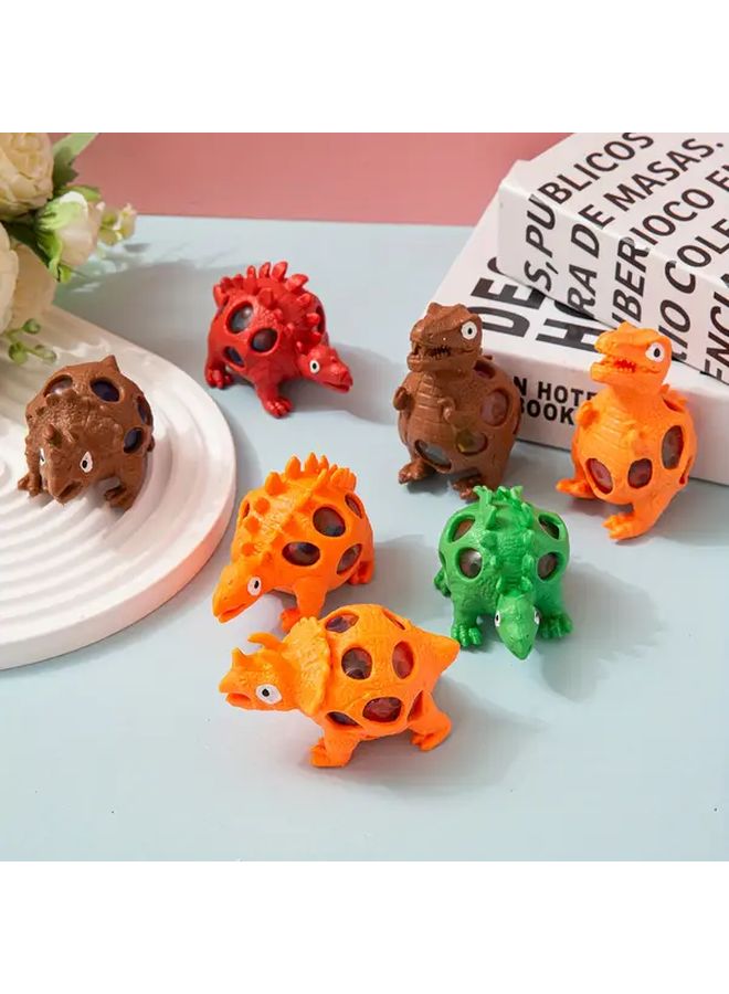1 Piece Random Dinosaur Squeeze Toys Reusable Squishy Toys For School Gifts Classroom Rewards Desk Decor - Image 1