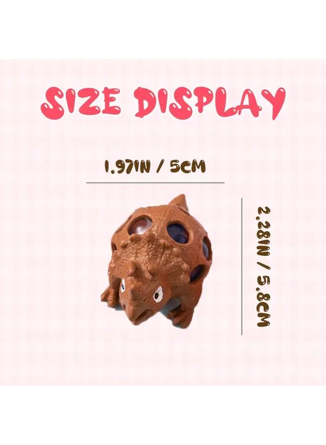1 Piece Random Dinosaur Squeeze Toys Reusable Squishy Toys For School Gifts Classroom Rewards Desk Decor - Image 2