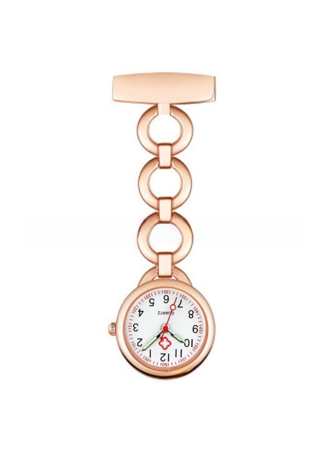 Nurse Pocket Watch Diamond F008 Rectangular Chest Watch Creative Student Examination Watch Fashion Trend High-end Watch 