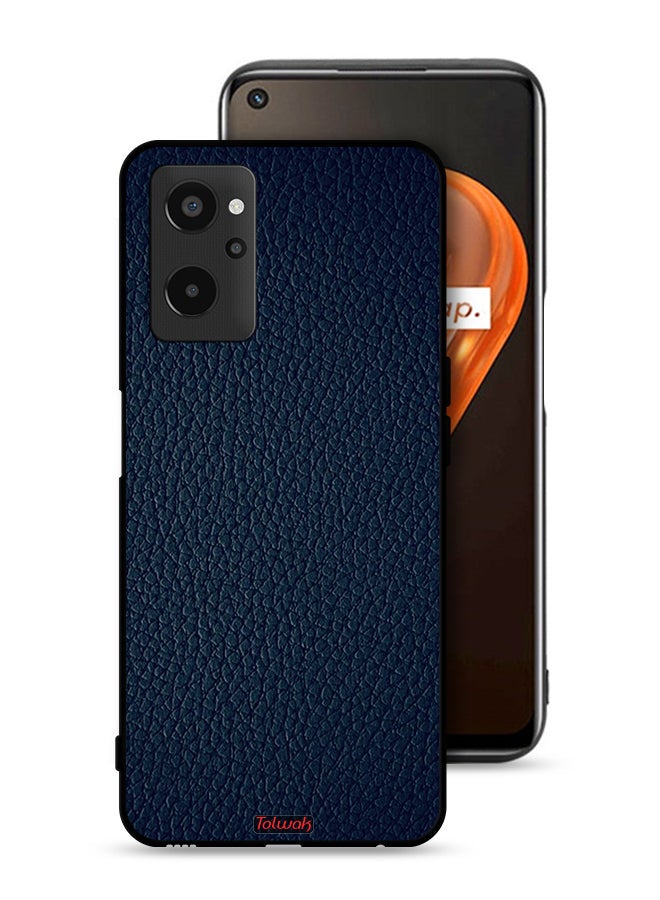 Tolwak غطاء حماية جلدي بنمط لـ Realme 9i 4G - Image 1