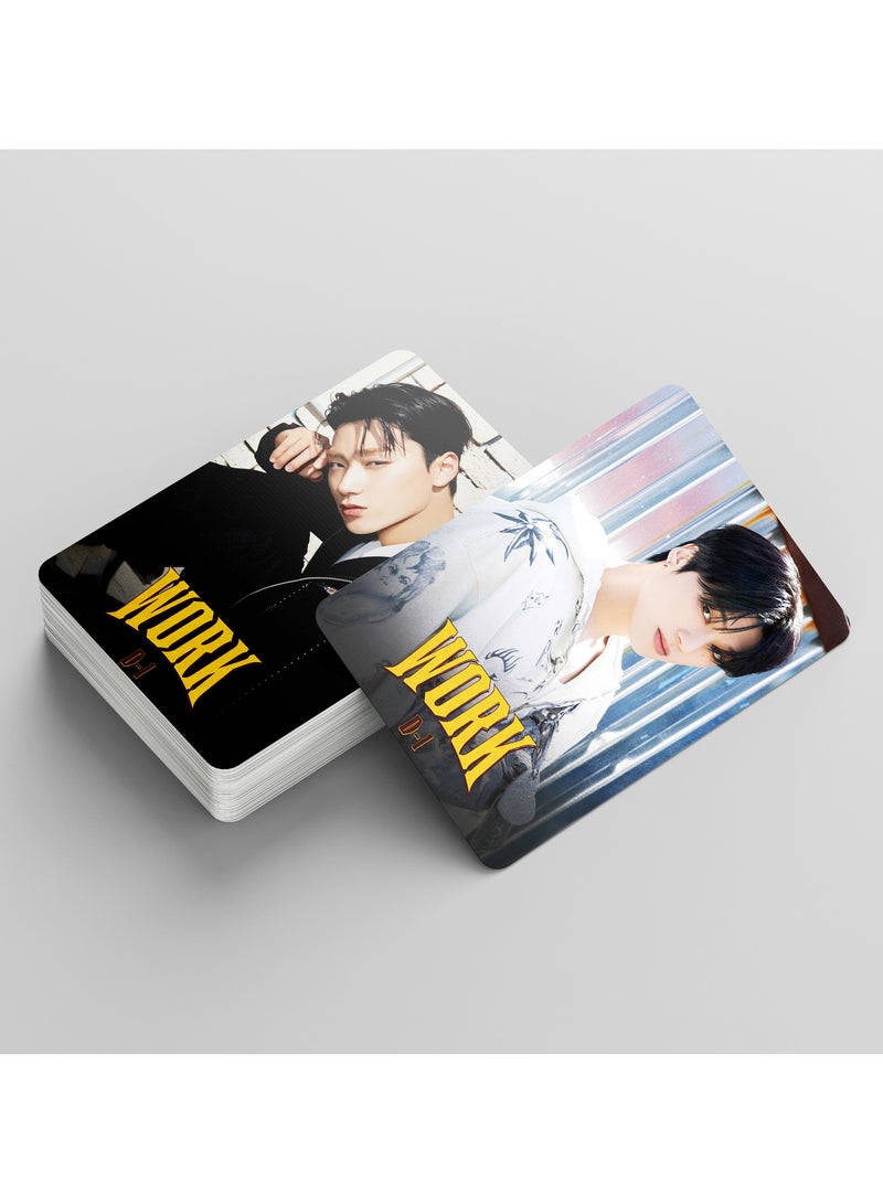Generic 55 Piece ATEEZ New Album Golden Hour: Part.1 Lomo Card  - Image 5