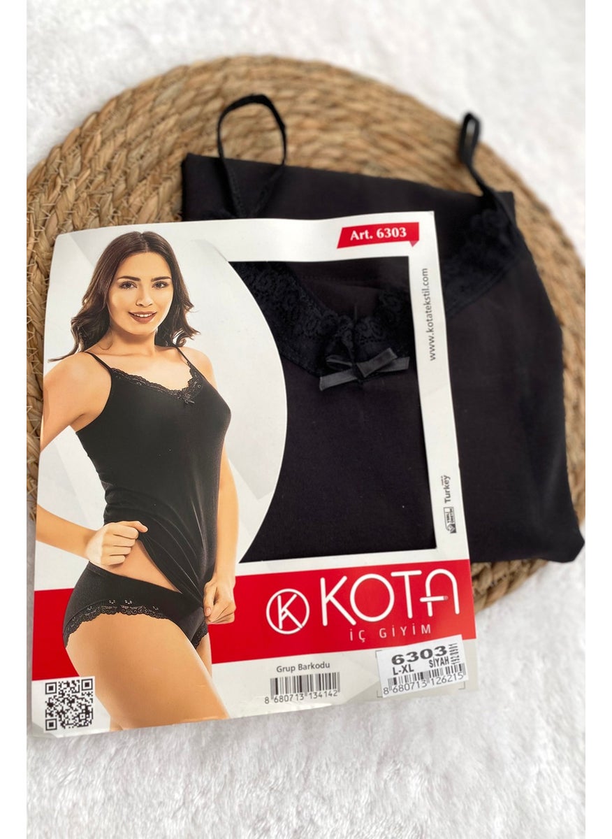 KOTA - Rope Suspender Undershirt Panties Set - Image 1