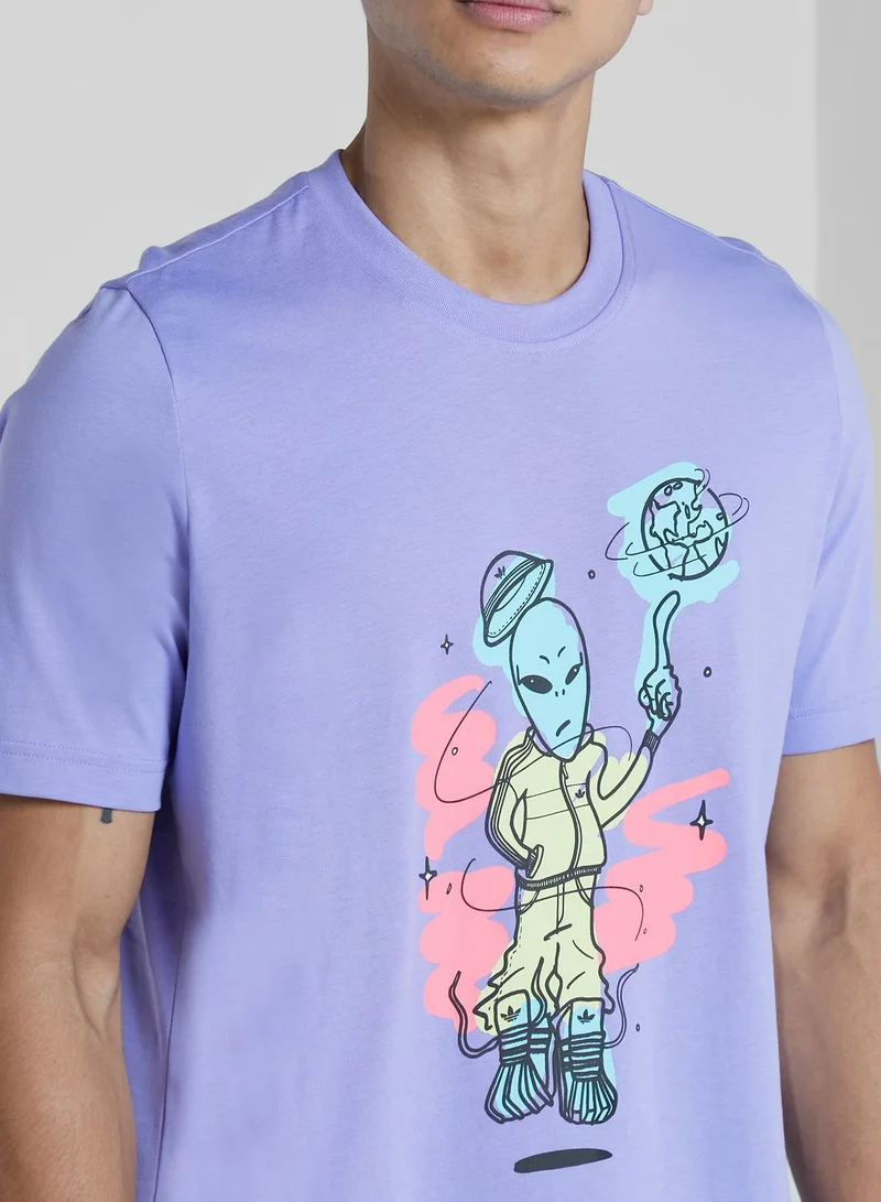 adidas Originals Stoked Alien T-Shirt