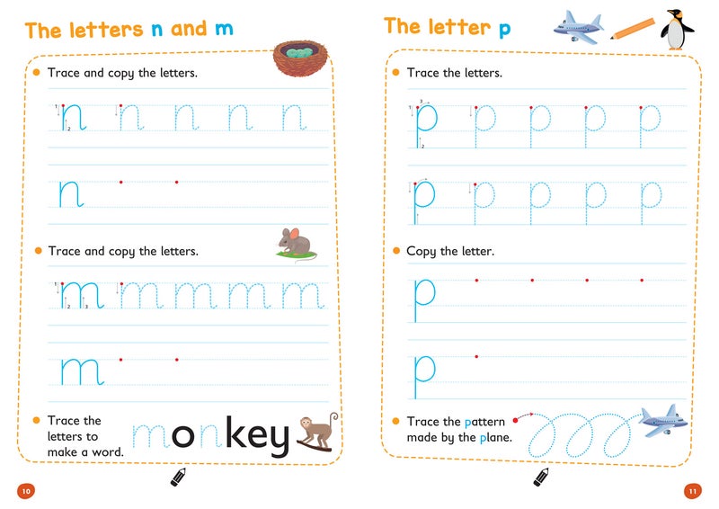 Lower Case Letters Age 3-5 Wipe Clean Activity Book: Ideal for home learning (Collins Easy Learning Preschool) - Image 3
