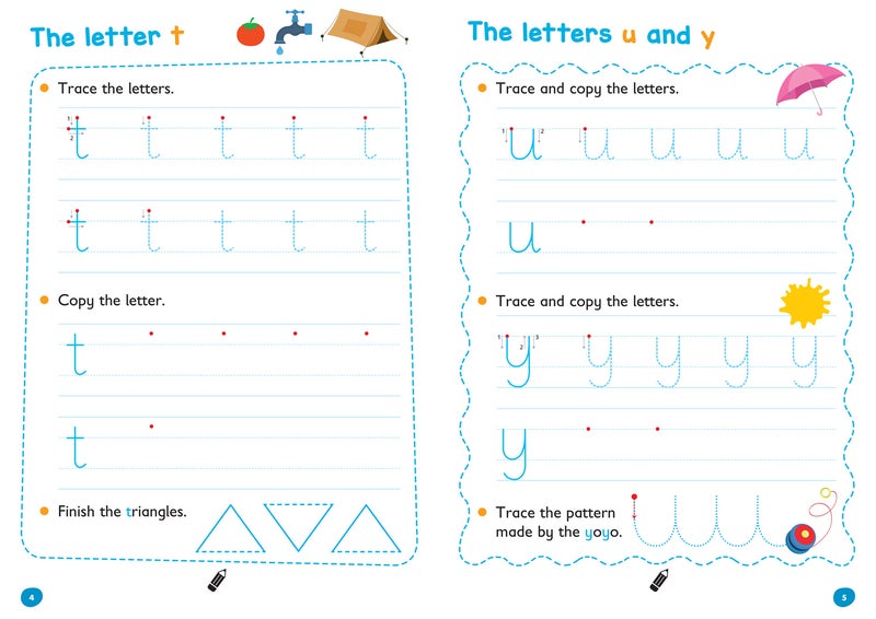 Lower Case Letters Age 3-5 Wipe Clean Activity Book: Ideal for home learning (Collins Easy Learning Preschool) - Image 2