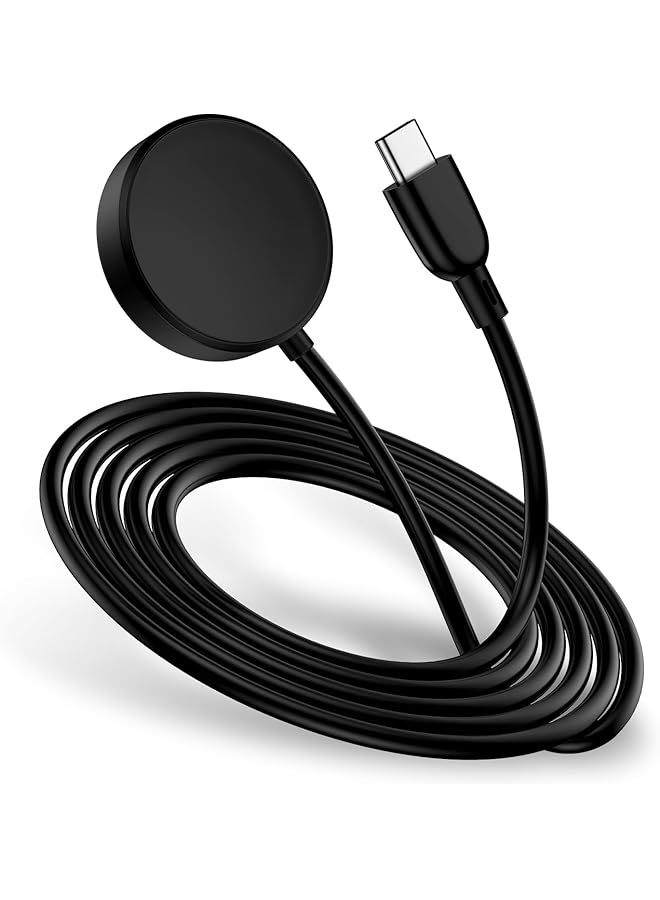 erorex Usb C Samsung Watch Charger Fast Charging For Samsung Galaxy Watch 6 Classic 6 5 Pro 5 4 4 Classic 3 Active 2 Active 1 Magnetic Wireless Samsung Galaxy Watch Charger Pad With 3Ft Type C Cable Cord  - Image 1