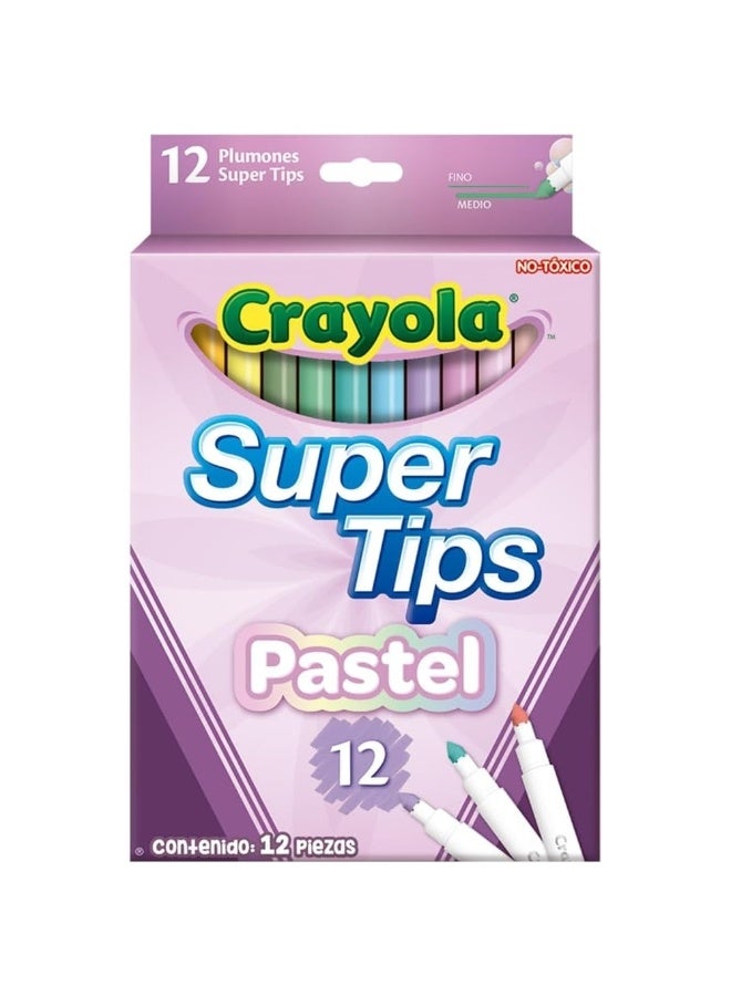 كرايولا أقلام تلوين 12 قلم - 58-7515 - Image 2