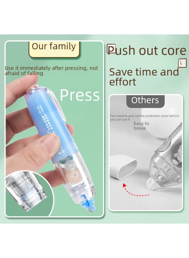 Changli Correction Tape Manual Hand Account Dot Glue Double-sided Adhesive Mini Paste New Chinese Goods - Image 3