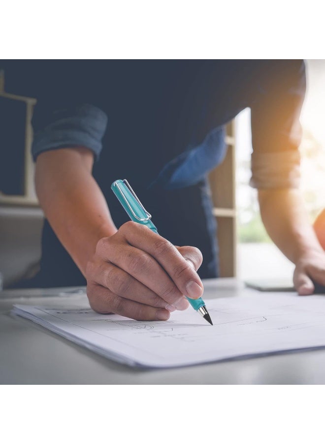 6 Sets Forever Pencils, Infinity Magic Pencils with Eraser, Cute Inkless Everlasting Pencil, Slot Design, Easy to Use, for Kids Writing, Sketching, Drawing - Image 5