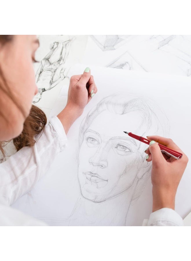 6 Sets Forever Pencils, Infinity Magic Pencils with Eraser, Cute Inkless Everlasting Pencil, Slot Design, Easy to Use, for Kids Writing, Sketching, Drawing - Image 2