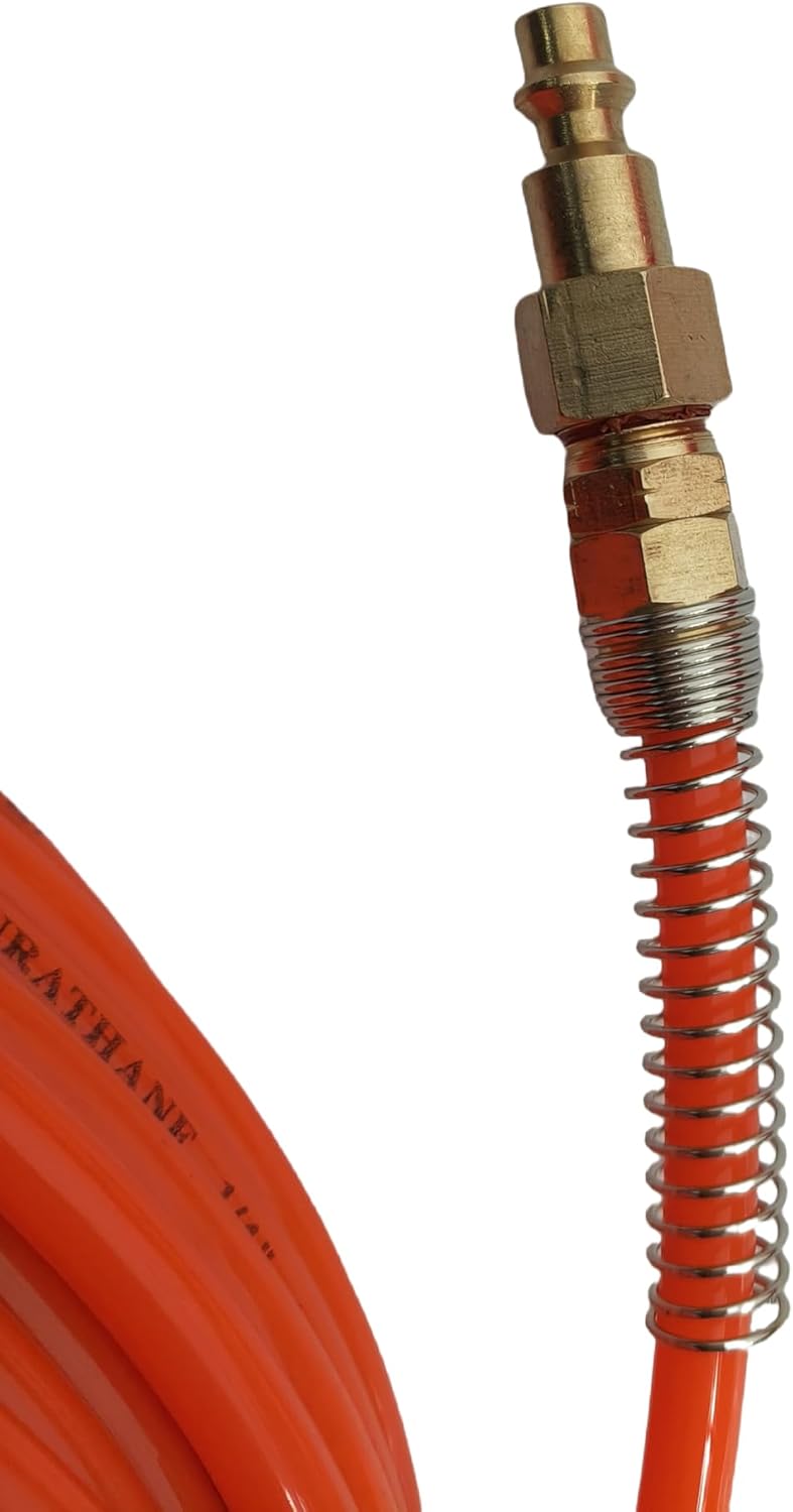Zeluga PU14100OR 1/4in. x 100ft. Polyurethane Non-Transparent Air Hose - Orange - Image 5