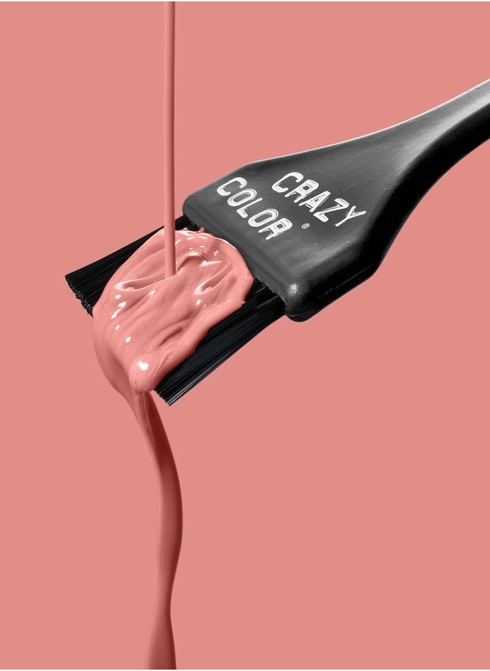 Crazy Color - Crazy Color Metalic Hair Dye - Vegan and Cruelty-Free Semi Permanent Hair Color - Temporary Dye for All Hair Types, #73, Rose Gold 100 ml - Image 1