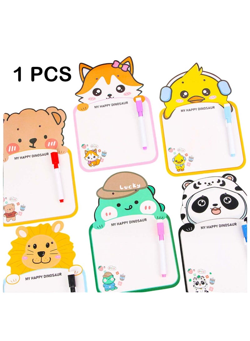 لوحة بيضاء لطيفة بموضوعات حيوانية - تصميمات متنوعة - Image 1