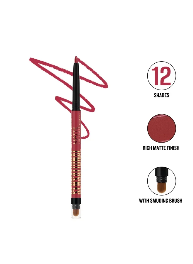 Forever52 Forever52 Sensational Matte Lip Liner with Smudging Brush