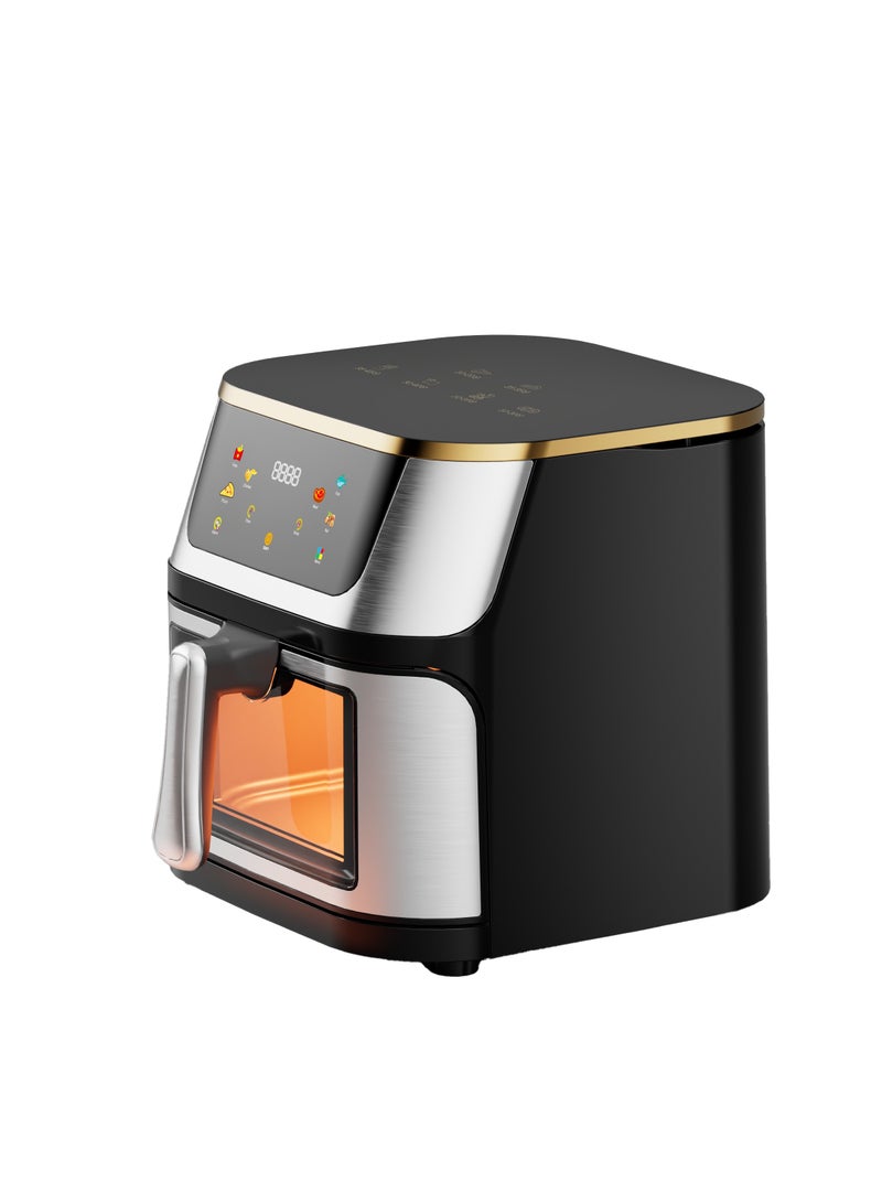 HTH Air Fryer, extra large capacity 12L 2400W,one touch LCD panel - Image 1