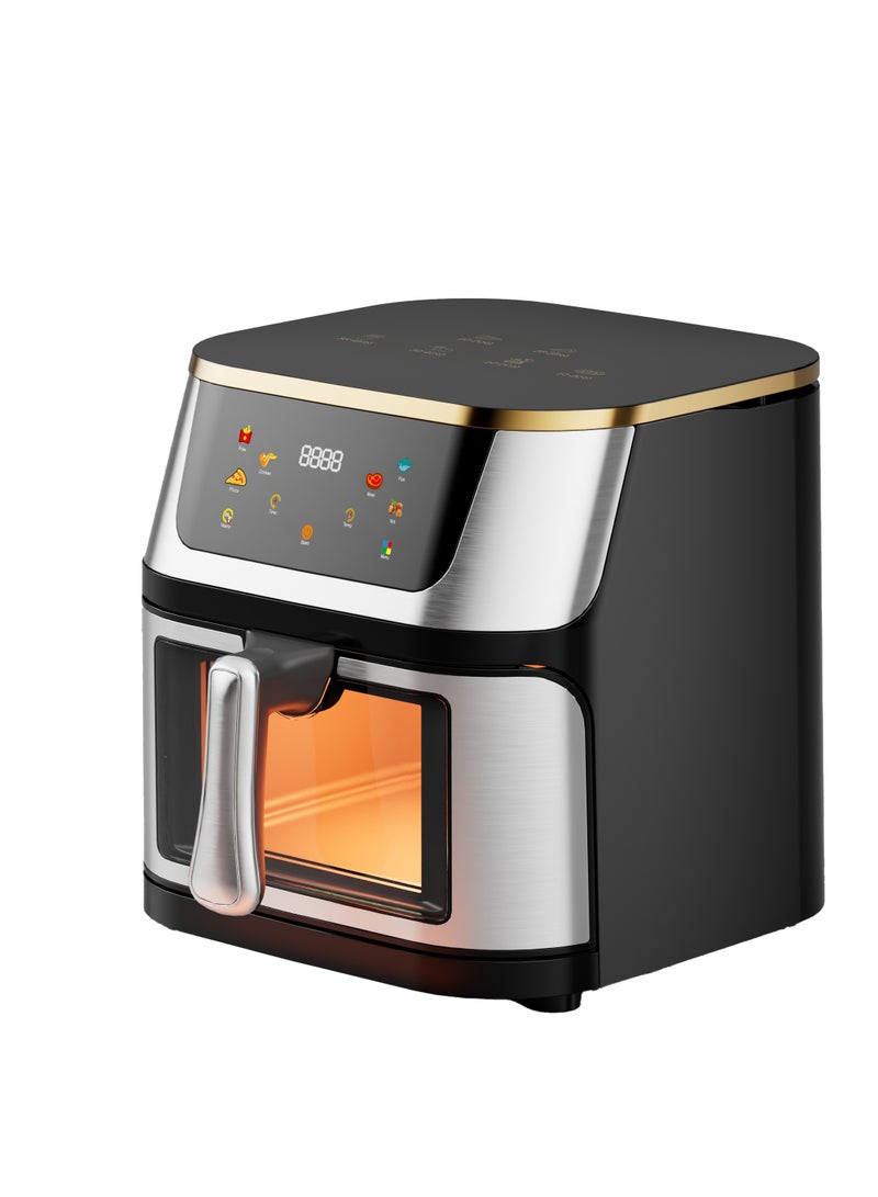 HTH Air Fryer, extra large capacity 12L 2400W,one touch LCD panel - Image 3