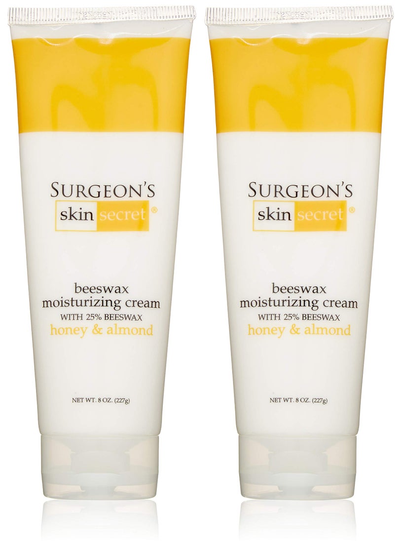 Surgeon's Skin Secret Surgeon's Skin Secret Beeswax Moisturizing Cream 8oz. Tube (2 Pack) - Honey Almond 