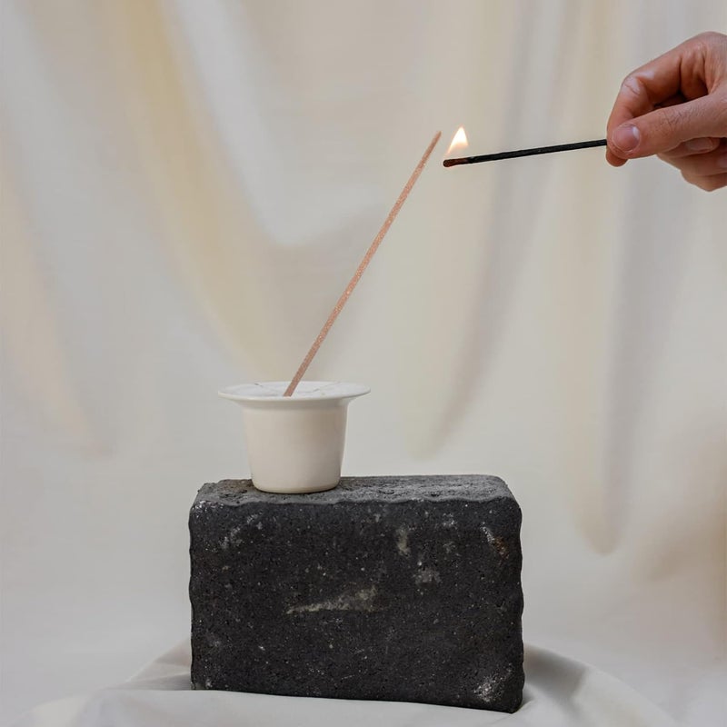 كلاراكو أعواد بخور الشيح من كلاركوا، بخور العلاج العطري: روائح البخور، أعواد بخور ملفوفة يدويًا للتأمل والاسترخاء والتطهير الروحي - Image 3