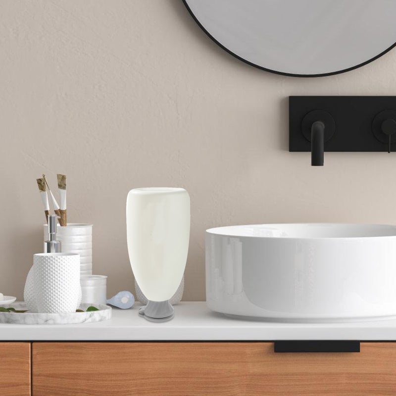 🚽 أغطية صحون حمام مدمجة لتنظيم الحمام والسفر تمنع الانسكابات - Image 2